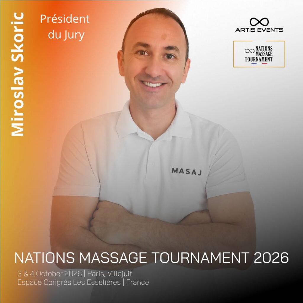 Miroslav Skoric, President of the Jury, Nations Massage Tournament 2026