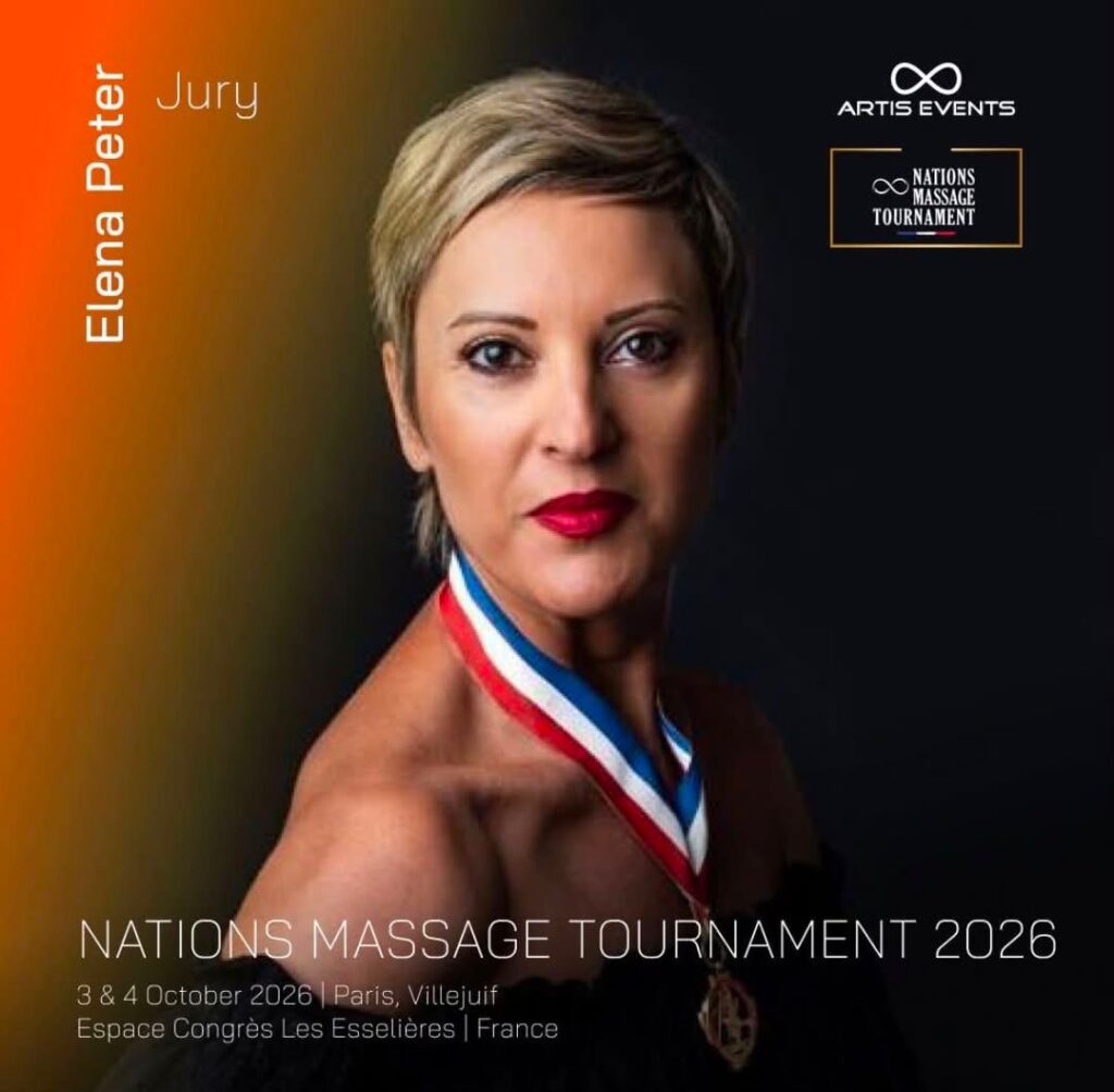 Elena Peter, Jury Member, Nations Massage Tournament 2026