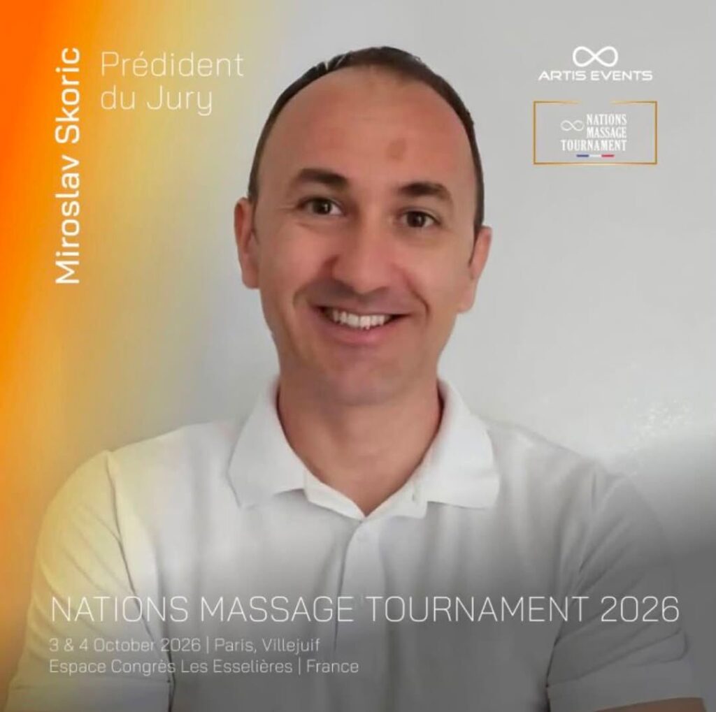 Miroslav Skoric, President of the Jury, Nations Massage Tournament 2026
