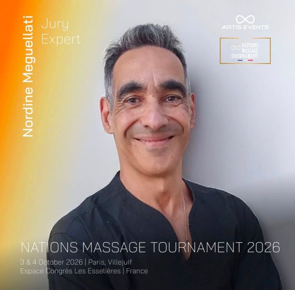 Nordine Meguellati, Jury Expert, Nations Massage Tournament 2026